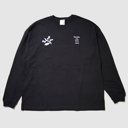 GROW THE EXOTIC PLANTS L/S TEE [BLACK]