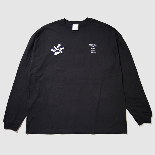 GROW THE EXOTIC PLANTS L/S TEE [BLACK]