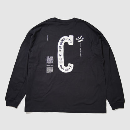 GROW THE EXOTIC PLANTS L/S TEE [BLACK]