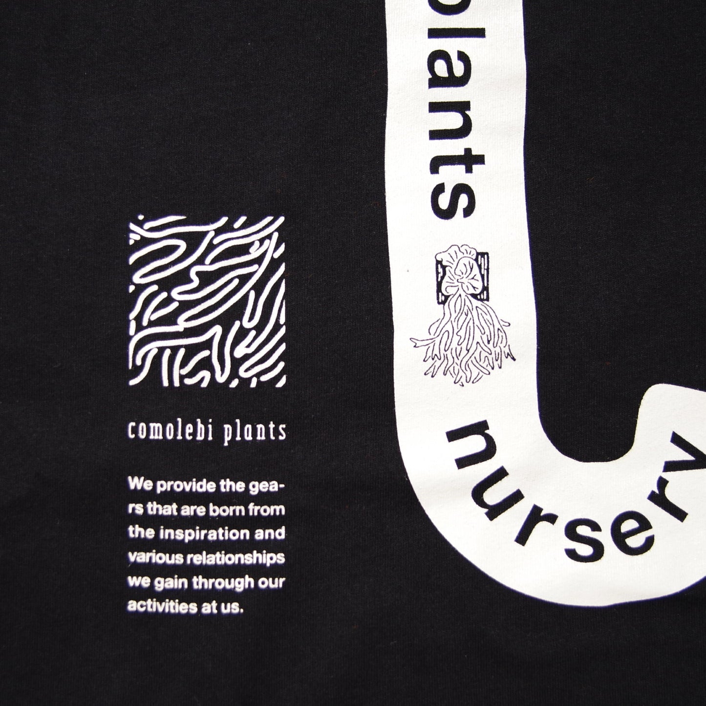 GROW THE EXOTIC PLANTS L/S TEE [BLACK]