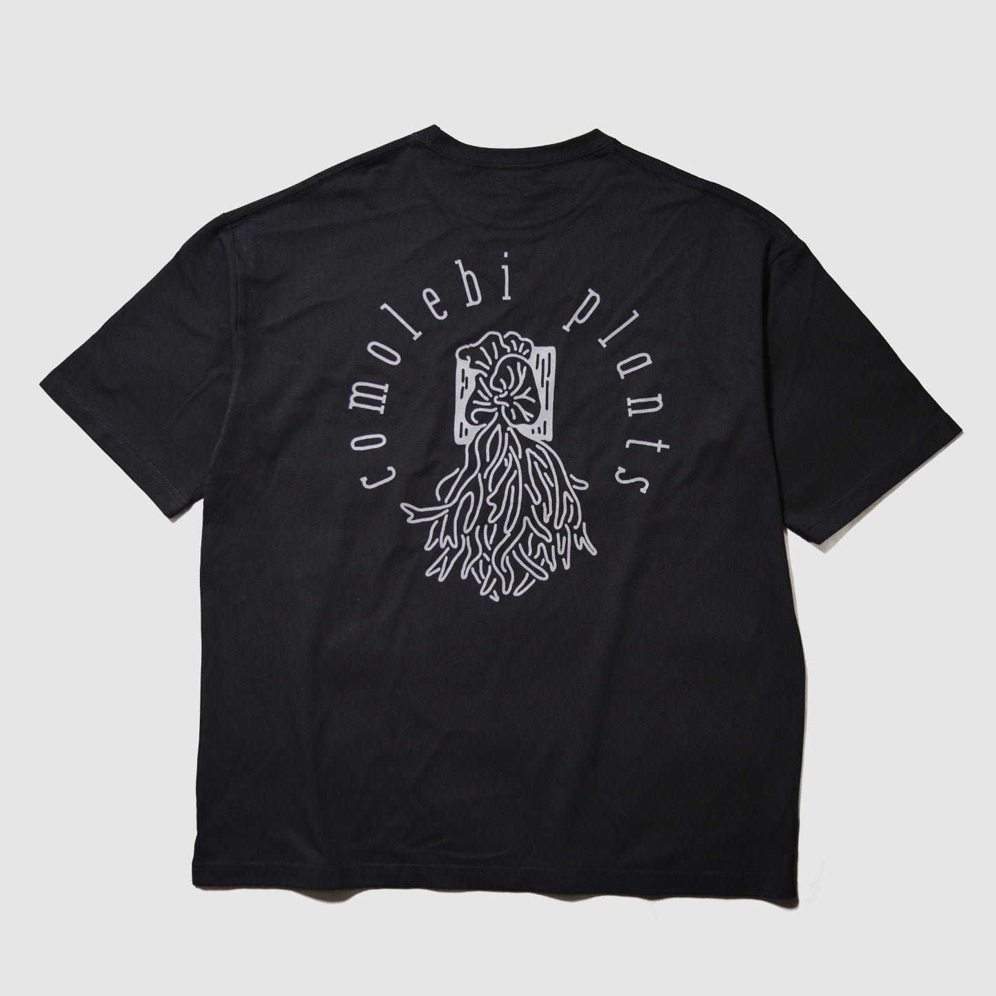 comolebi plants LOGO TEE 1 [BLACK]
