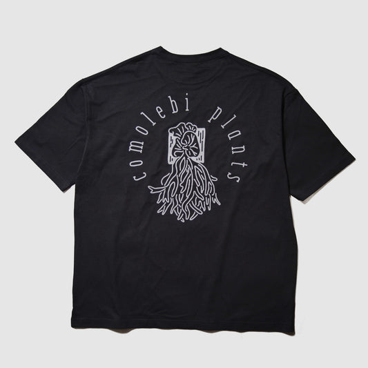 comolebi plants LOGO TEE 1 [BLACK]