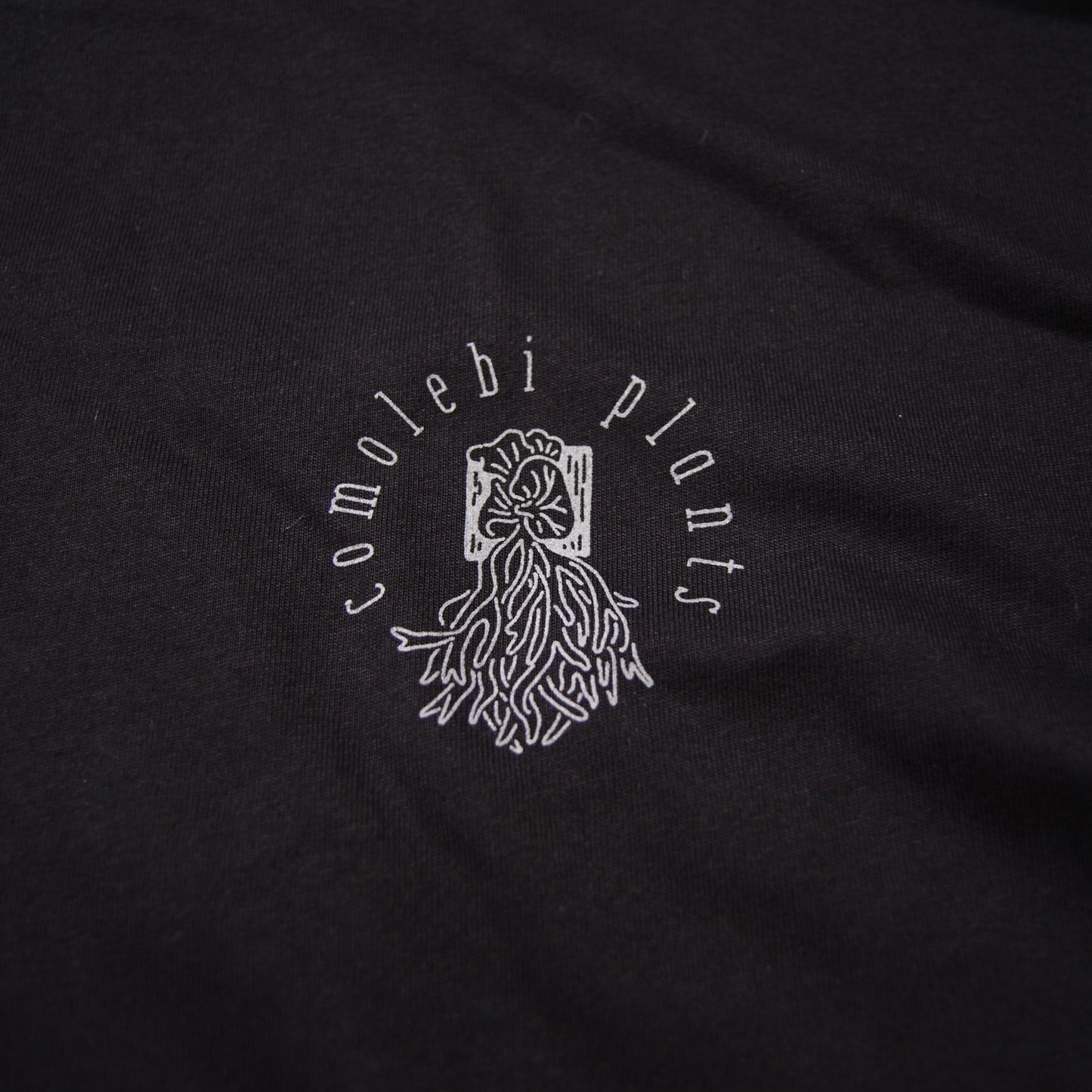 comolebi plants LOGO TEE 1 [BLACK]