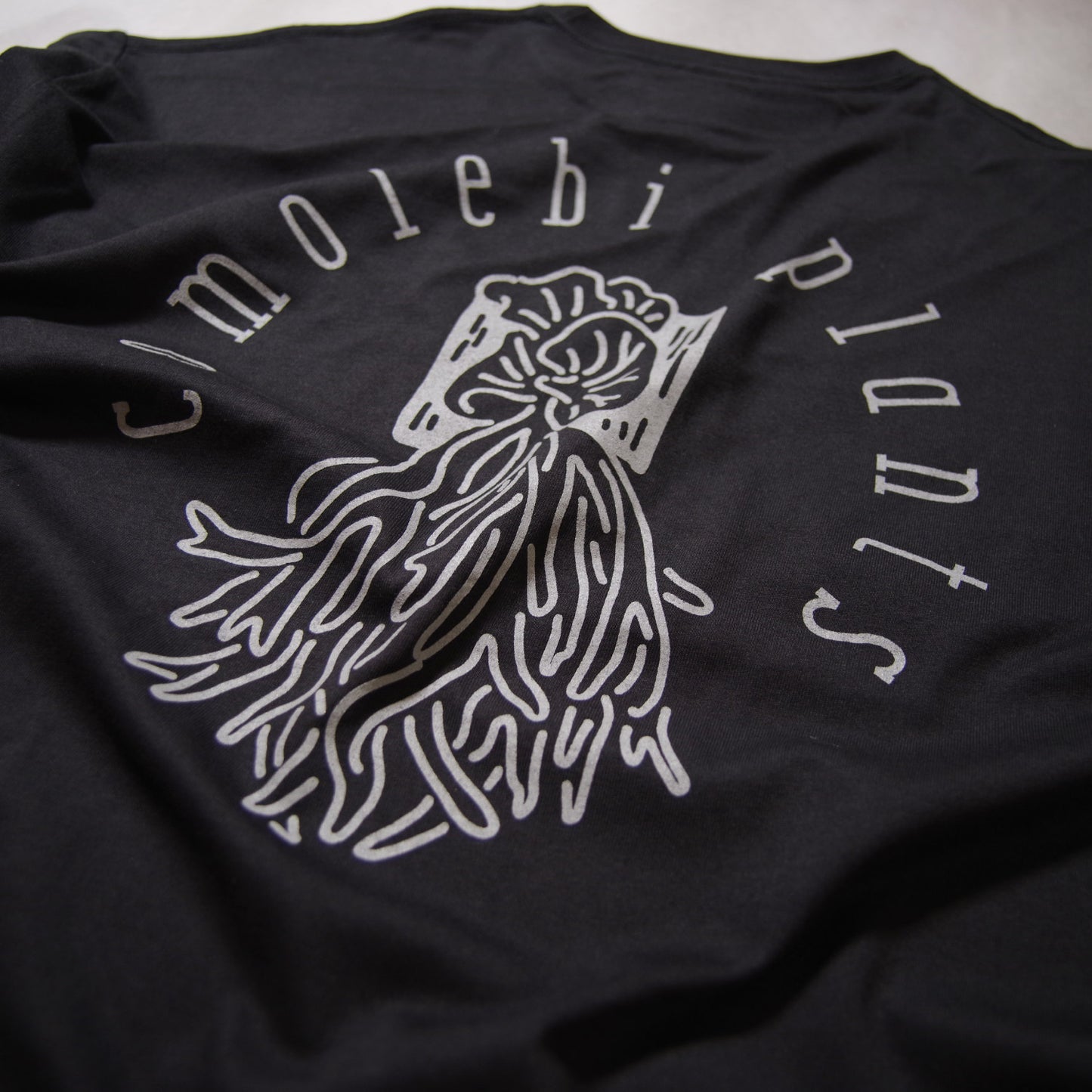 comolebi plants LOGO TEE 1 [BLACK]