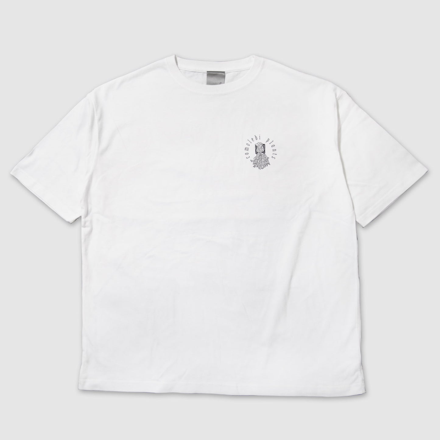 comolebi plants LOGO TEE 1 [WHITE]