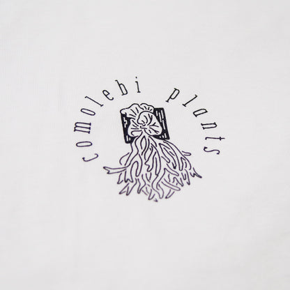 comolebi plants LOGO TEE 1 [WHITE]