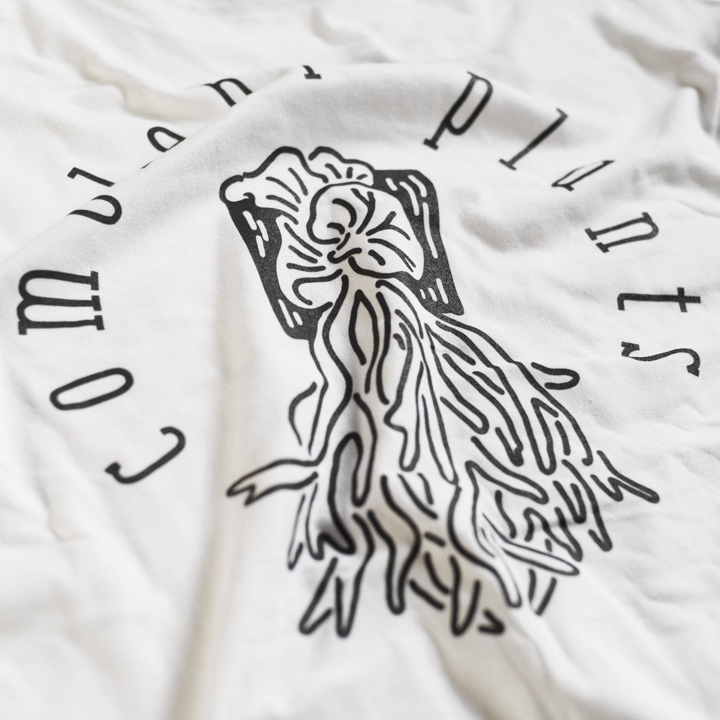 comolebi plants LOGO TEE 1 [WHITE]