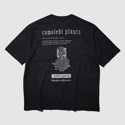 comolebi plants LOGO TEE 2 [BLACK]