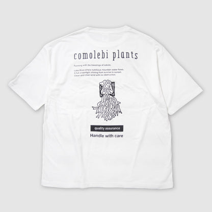 comolebi plants LOGO TEE 2 [WHITE]
