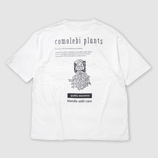 comolebi plants LOGO TEE 2 [WHITE]
