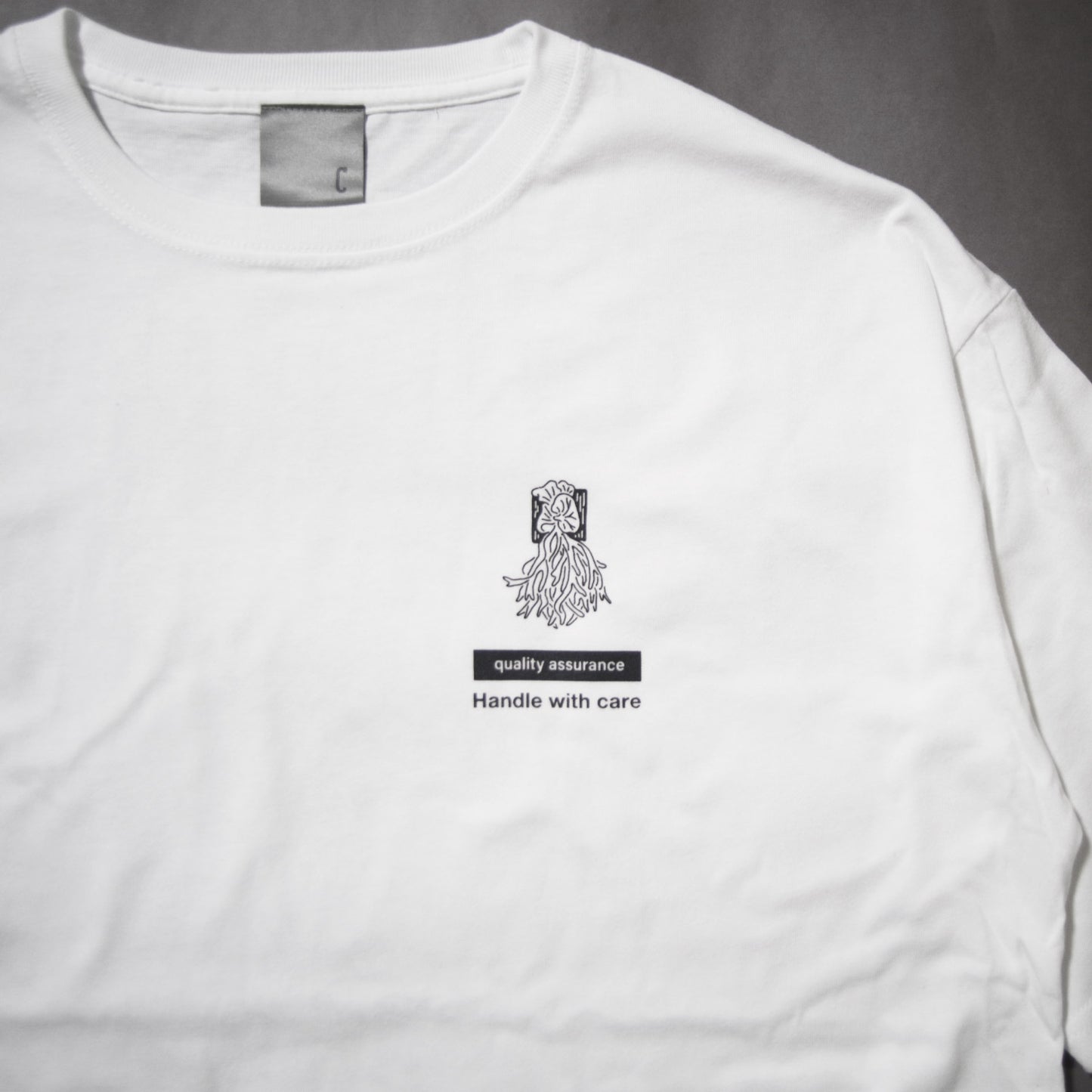 comolebi plants LOGO TEE 2 [WHITE]