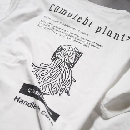 comolebi plants LOGO TEE 2 [WHITE]