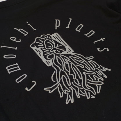 comolebi plants LOGO TEE [BLACK]