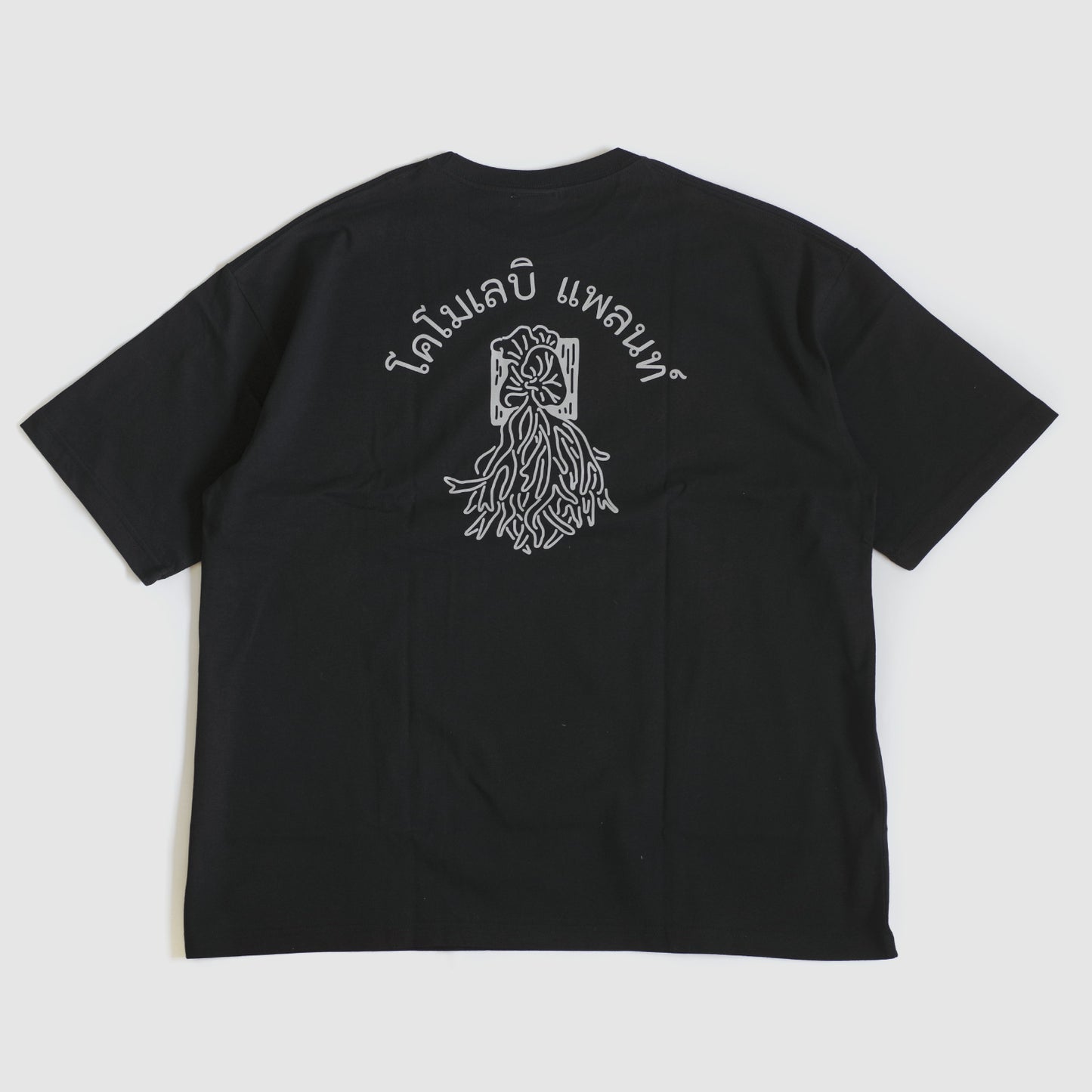comolebi plants LOGO TEE THAI [BLACK]