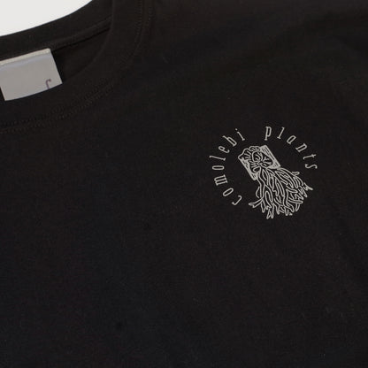 comolebi plants LOGO TEE [BLACK]