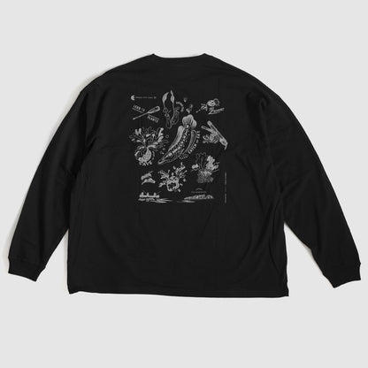 EXPLORING EXOTIC PLANTS 01  L/S TEE Palangka Raya [BLACK]