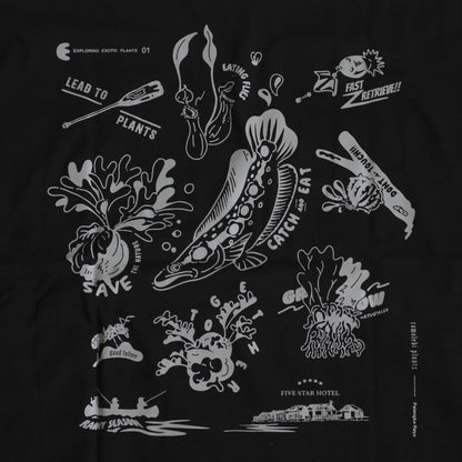 EXPLORING EXOTIC PLANTS 01 TEE Palangka Raya [BLACK]