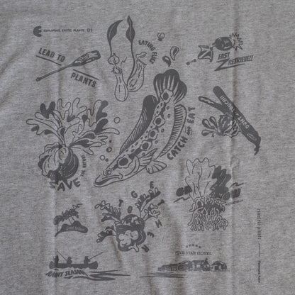 EXPLORING EXOTIC PLANTS 01 TEE Palangka Raya [GREY]