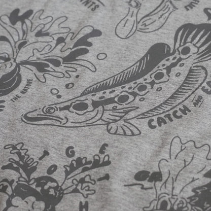 EXPLORING EXOTIC PLANTS 01 TEE Palangka Raya [GREY]