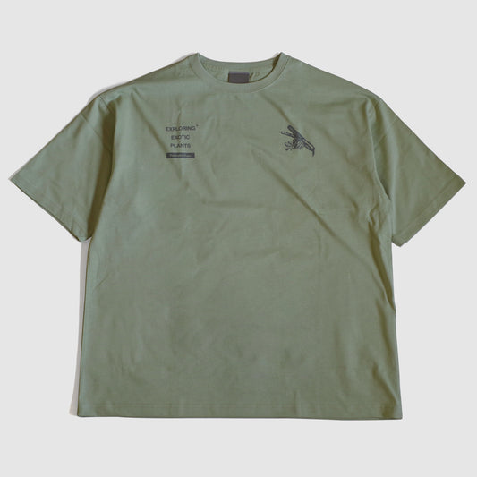 EXPLORING EXOTIC PLANTS 01 TEE Palangka Raya [SAGE GREEN]