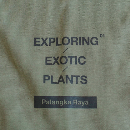 EXPLORING EXOTIC PLANTS 01 TEE Palangka Raya [SAGE GREEN]