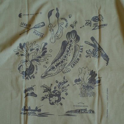 EXPLORING EXOTIC PLANTS 01 TEE Palangka Raya [SAGE GREEN]