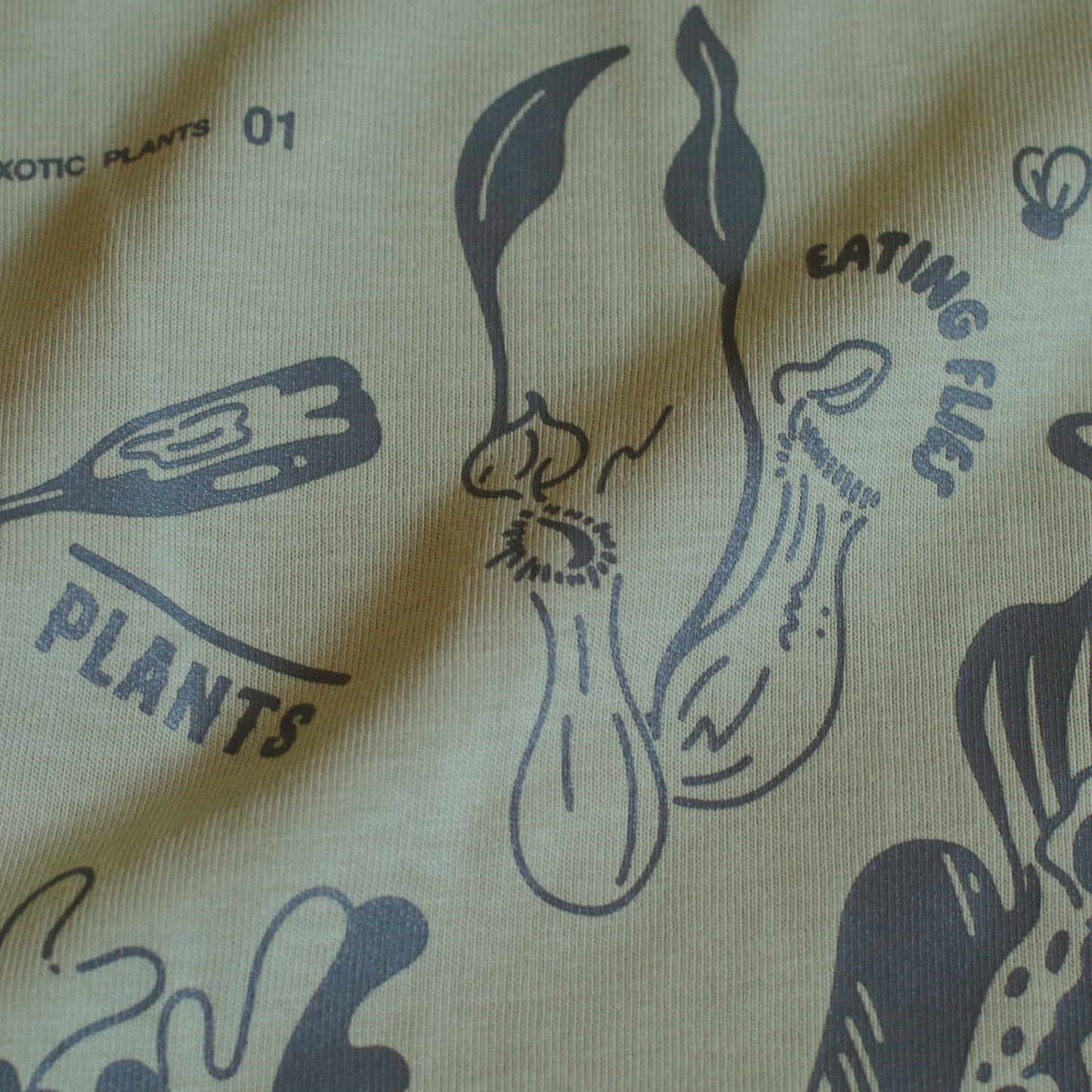 EXPLORING EXOTIC PLANTS 01 TEE Palangka Raya [SAGE GREEN]
