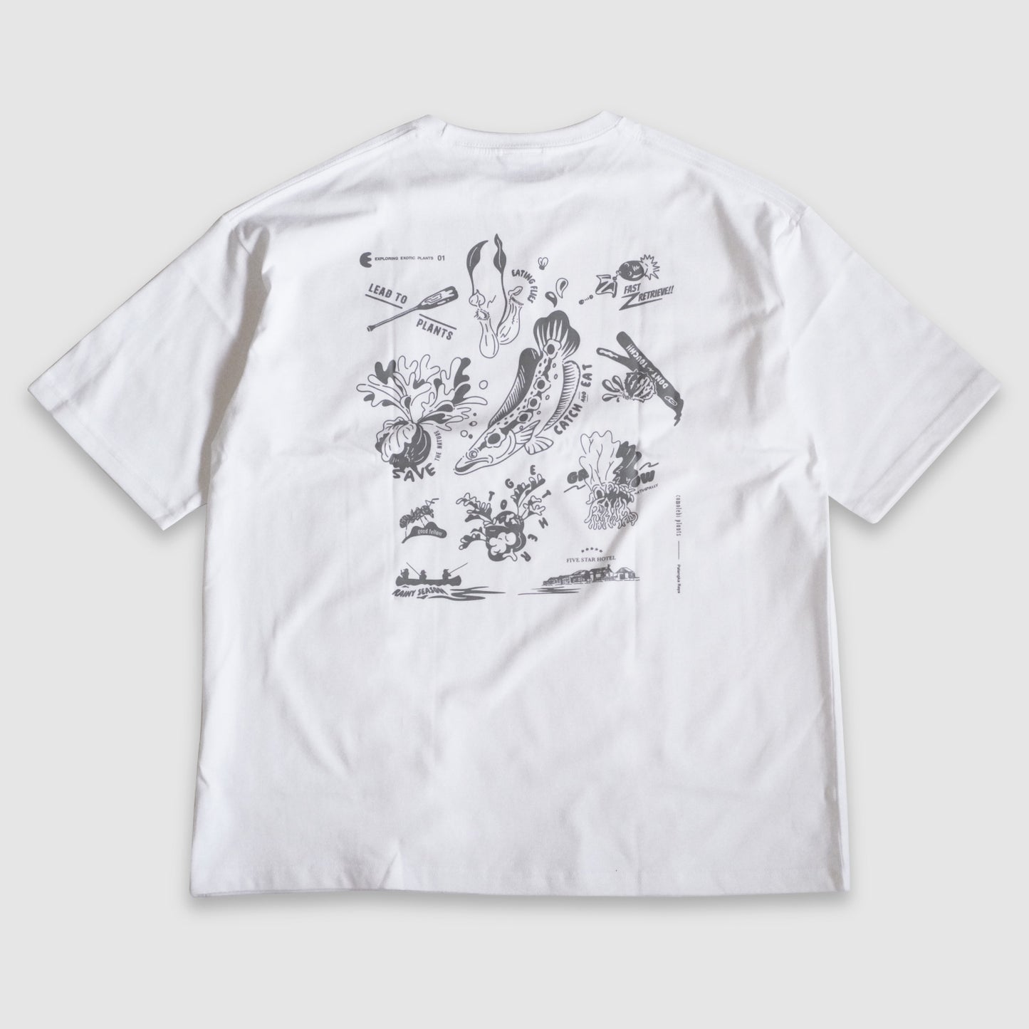 EXPLORING EXOTIC PLANTS 01 TEE Palangka Raya [WHITE]