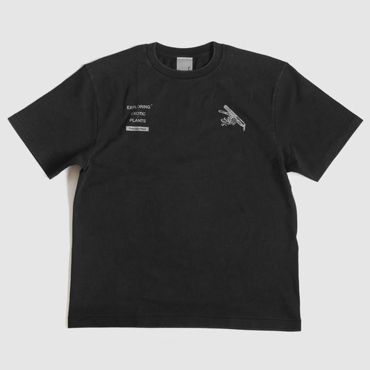 EXPLORING EXOTIC PLANTS 01 TEE Palangka Raya [FADEWASHED BLACK]
