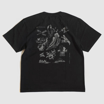 EXPLORING EXOTIC PLANTS 01 TEE Palangka Raya [FADEWASHED BLACK]