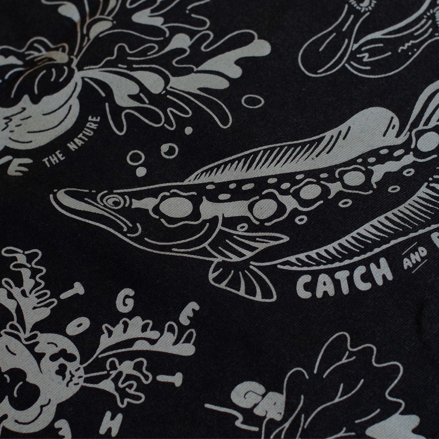 EXPLORING EXOTIC PLANTS 01 TEE Palangka Raya [FADEWASHED BLACK]