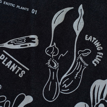 EXPLORING EXOTIC PLANTS 01 TEE Palangka Raya [FADEWASHED BLACK]