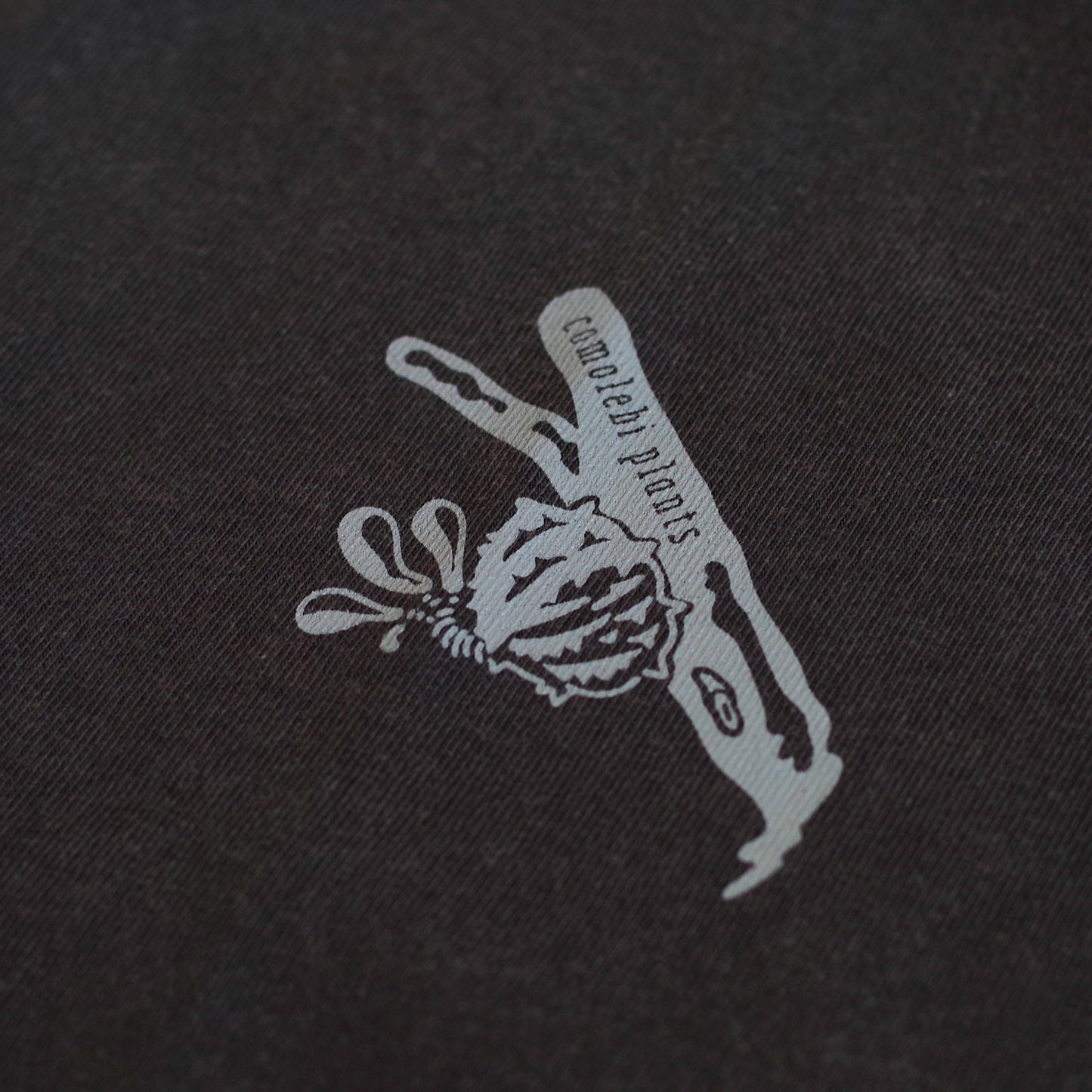 EXPLORING EXOTIC PLANTS 01 TEE Palangka Raya [FADEWASHED GREY]