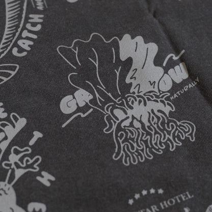 EXPLORING EXOTIC PLANTS 01 TEE Palangka Raya [FADEWASHED GREY]