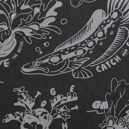 EXPLORING EXOTIC PLANTS 01 TEE Palangka Raya [FADEWASHED GREY]